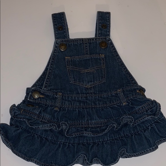 GAP Other - 🎅🏻 Baby Gap 3/6 Month Denim Dress